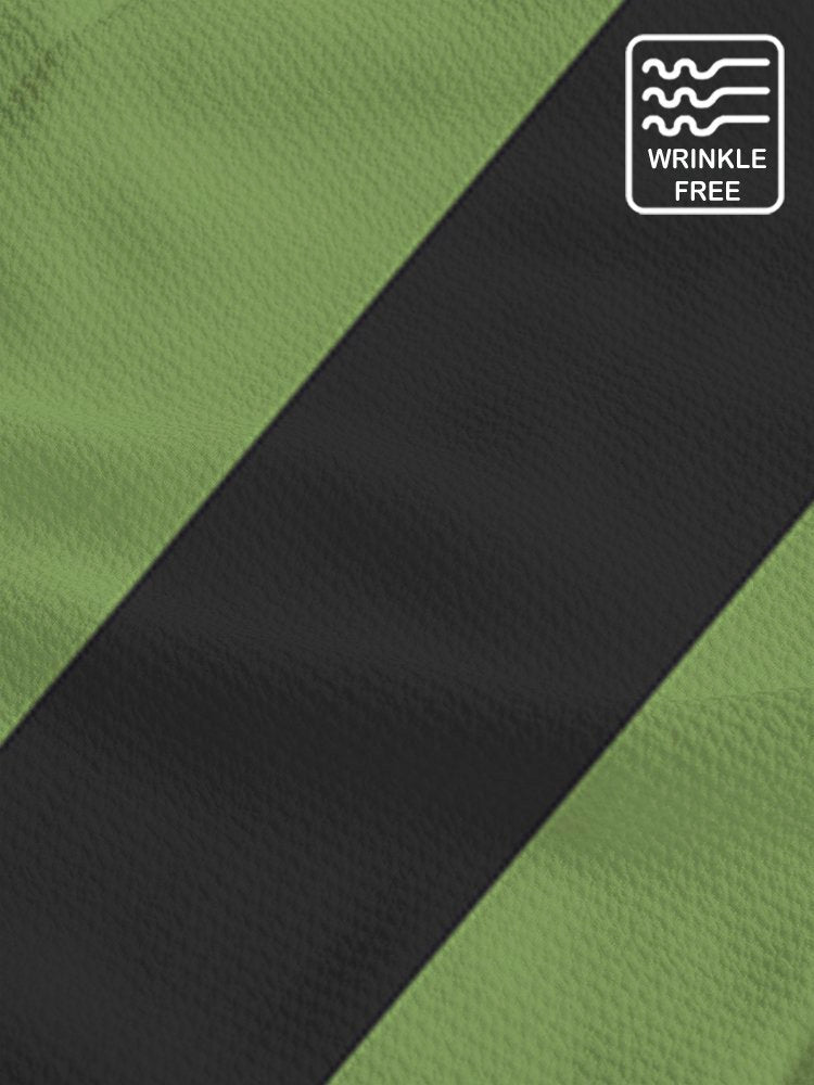 Chemise de bowling en seersucker sans plis pour homme Alohadaddy, grande taille, chemises décontractées TIKI Bar