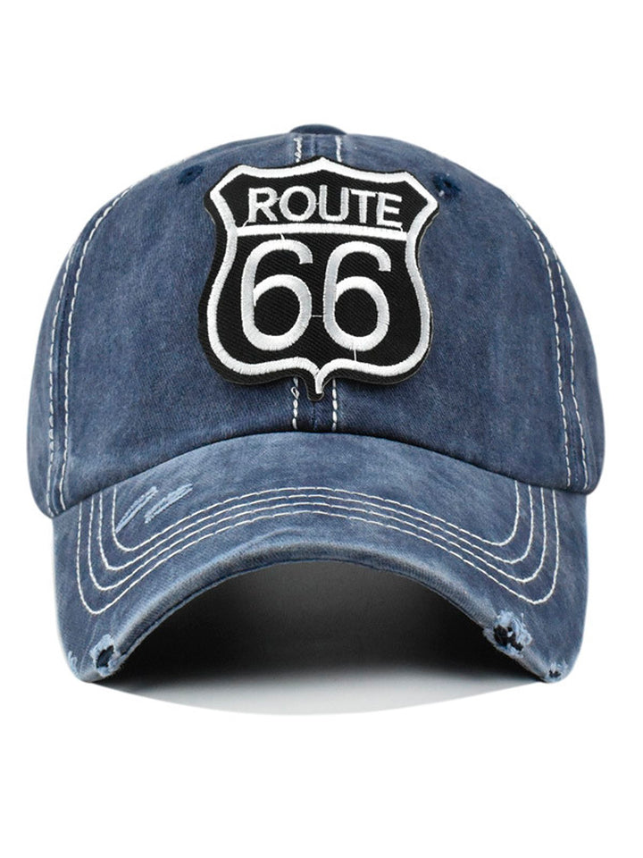 Alohadaddy Retro Route 66 Embroidery Cap
