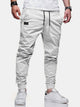 Alohadaddy Basic Casual Stretch Men's Cargo Pants Leggings Pants
