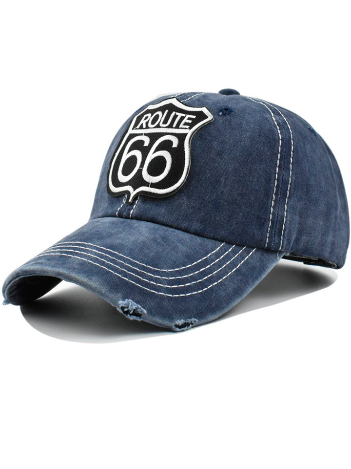 Alohadaddy Retro Route 66 Embroidery Cap