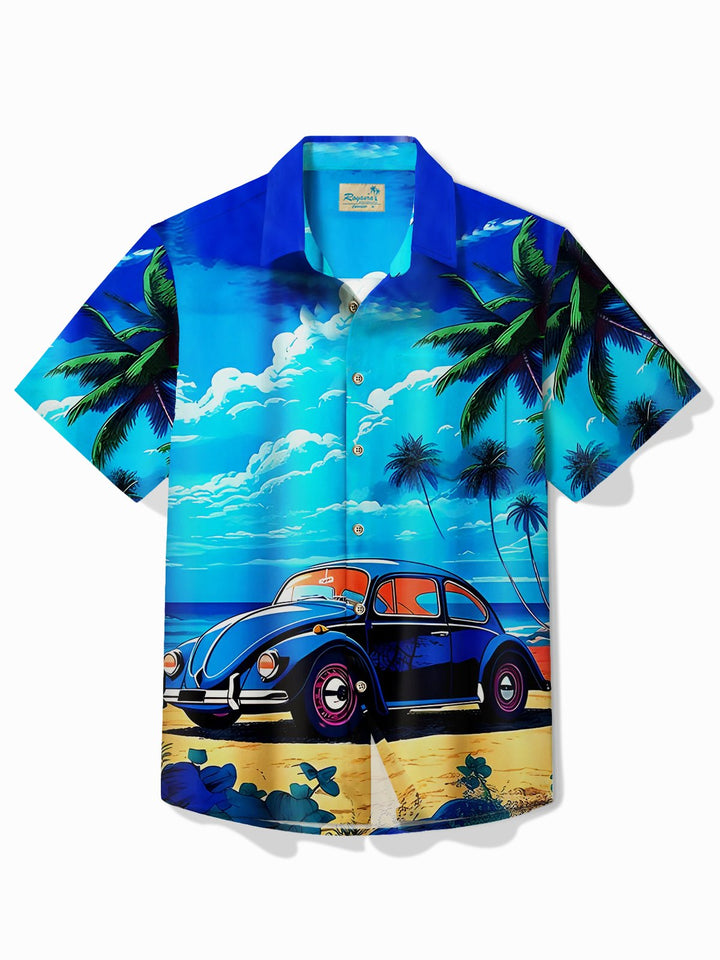 Alohadaddy Hawaiian Coconut Tree Car Print Men&