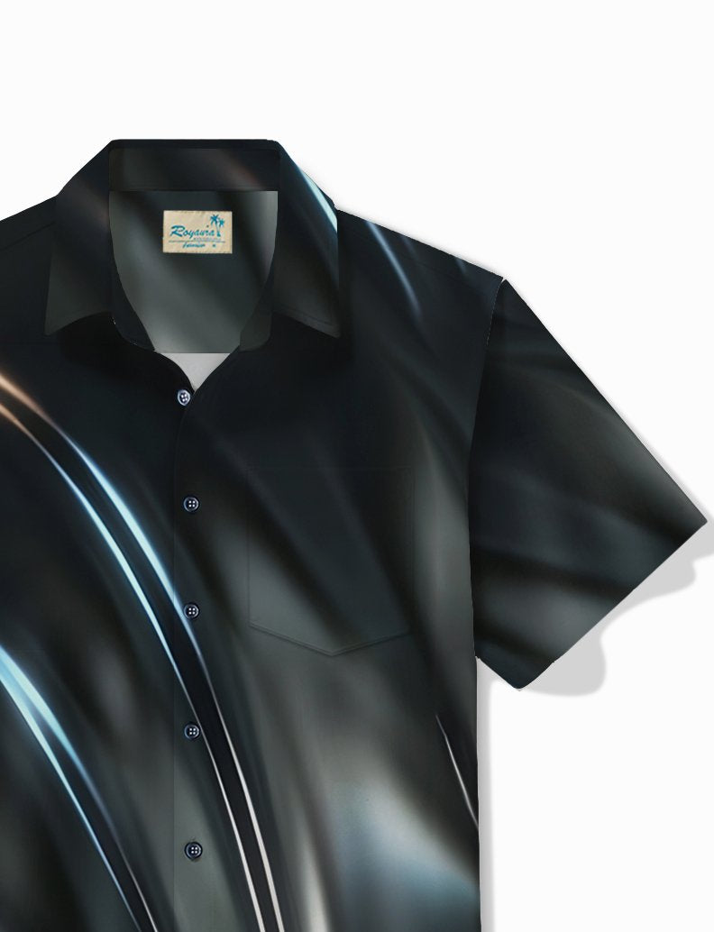 Alohadaddy Retro Gradient Textured Print Men&