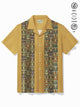Camisa hawaiana retro de bolos para hombre de Alohadaddy, camisa de camping con bolsillo y estampado Tiki