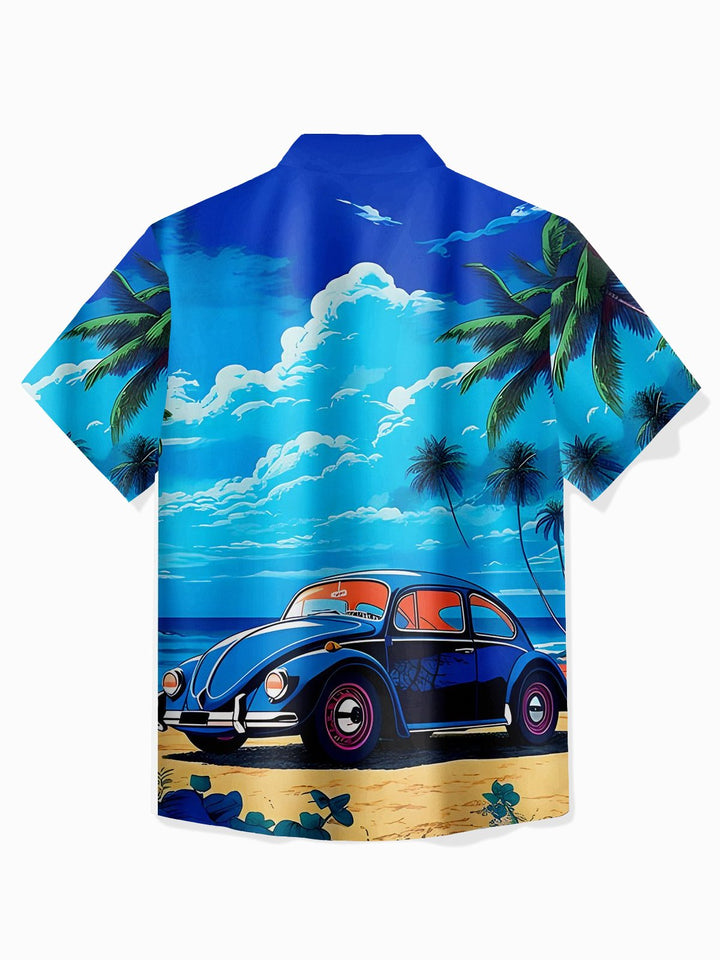 Alohadaddy Hawaiian Coconut Tree Car Print Men&