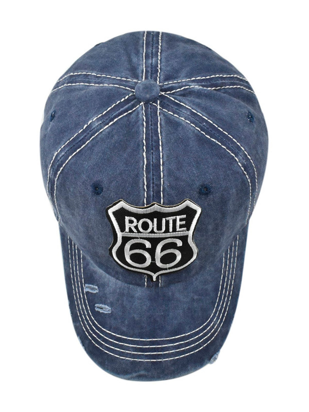 Alohadaddy Retro Route 66 Embroidery Cap