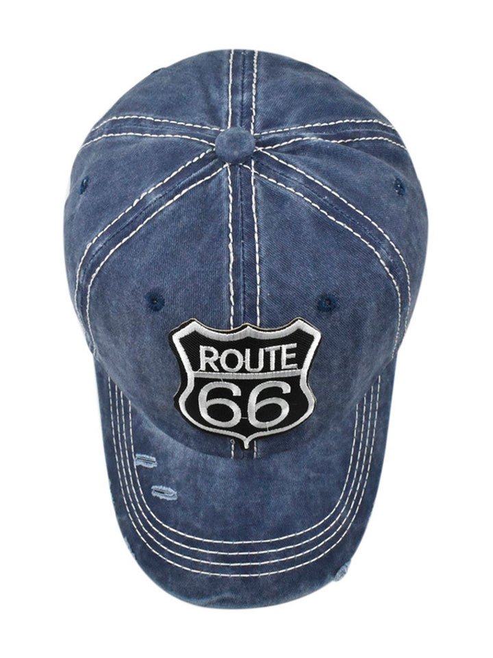 Alohadaddy Retro Route 66 Embroidery Cap