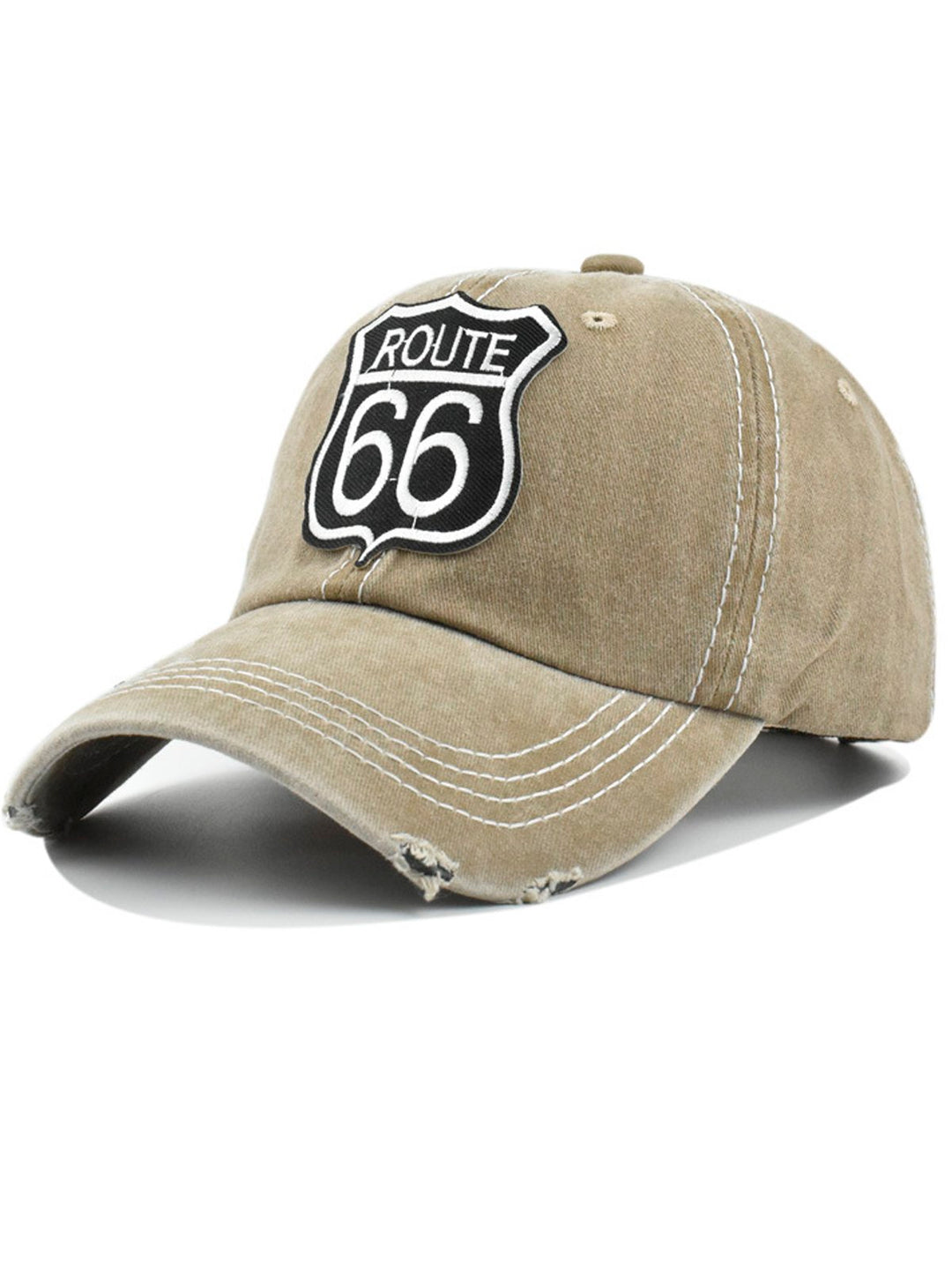 Alohadaddy Retro Route 66 Embroidery Cap