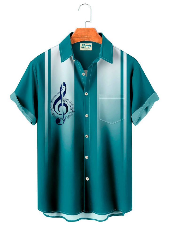 Alohadaddy Music note gradient men&