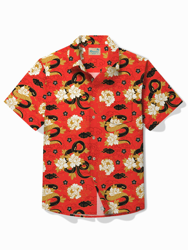 Hana Open Collar Men's Aloha Shirt main image 0