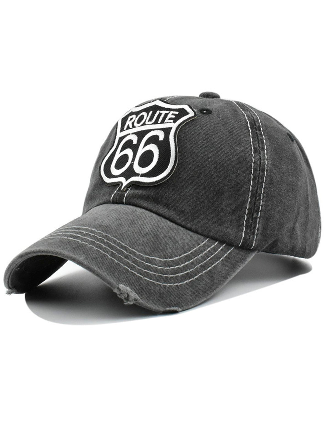 Alohadaddy Retro Route 66 Embroidery Cap
