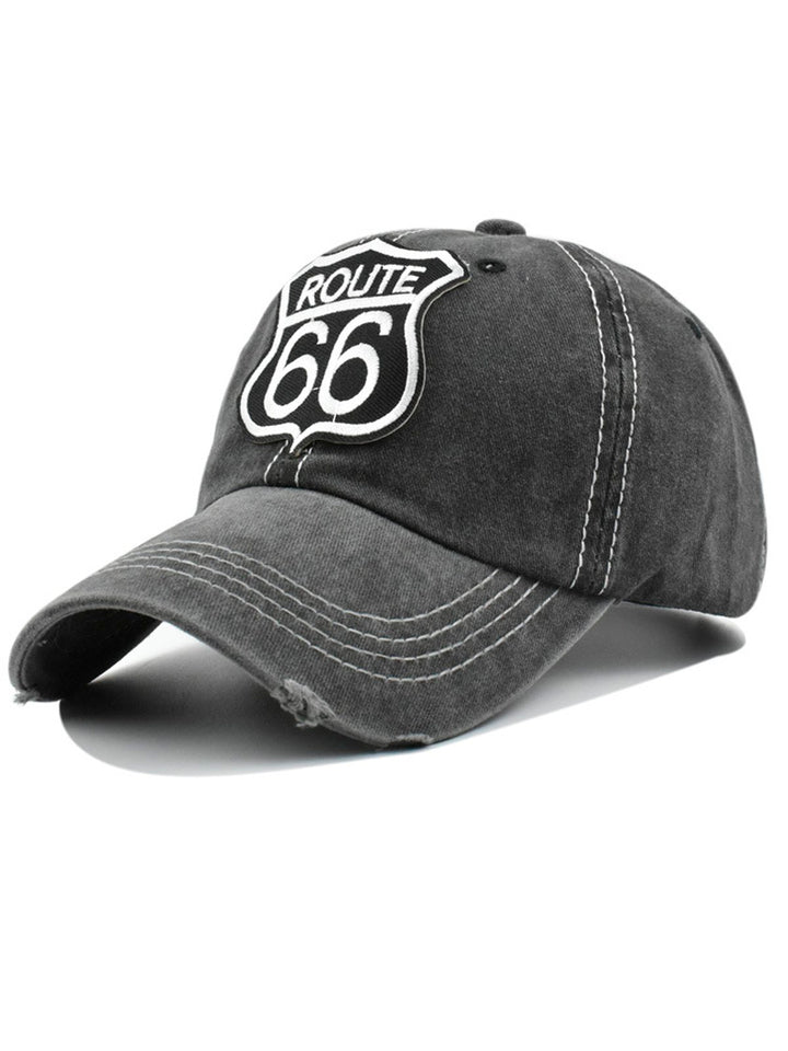 Alohadaddy Retro Route 66 Embroidery Cap
