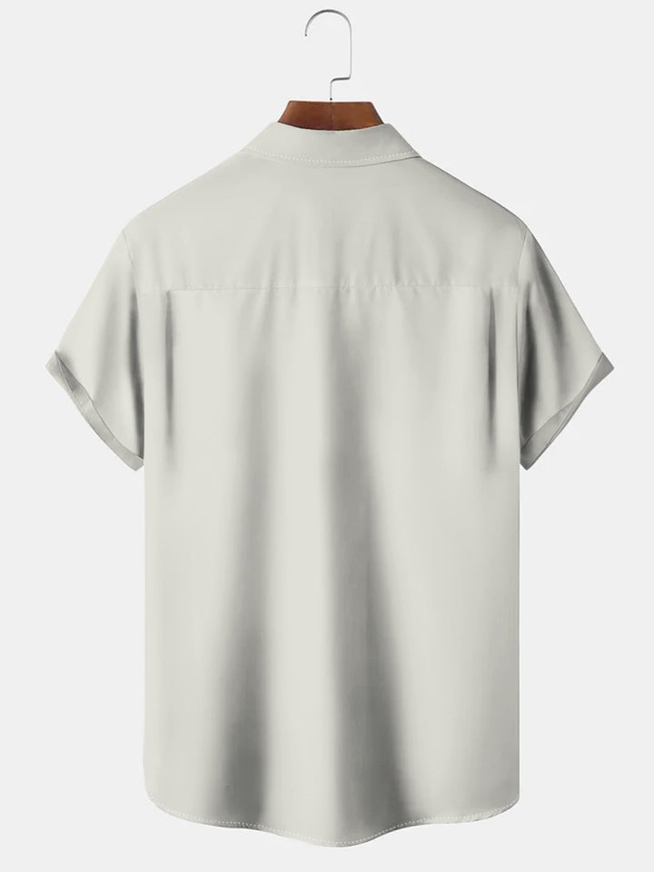 Geometric Classic Bowling Shirt