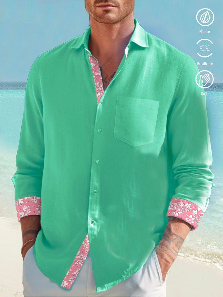 Alohadaddy Geometric Print Men&