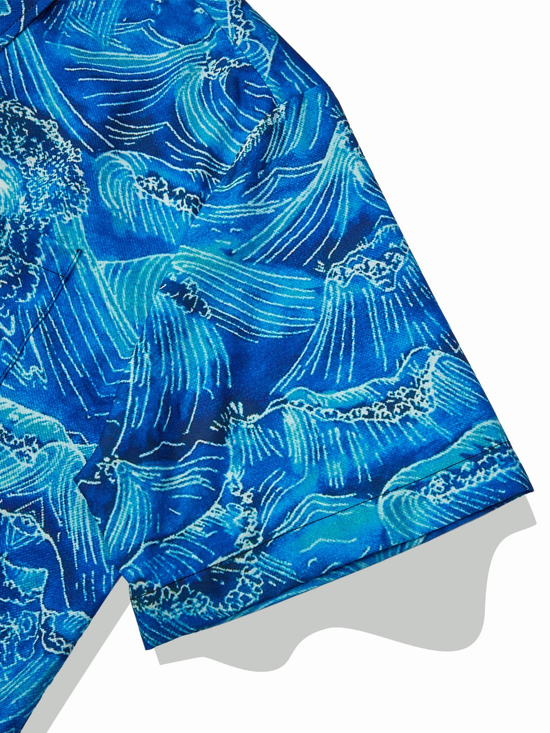 Chemise hawaïenne vintage japonaise bleue Alohadaddy pour homme, extensible, facile d&