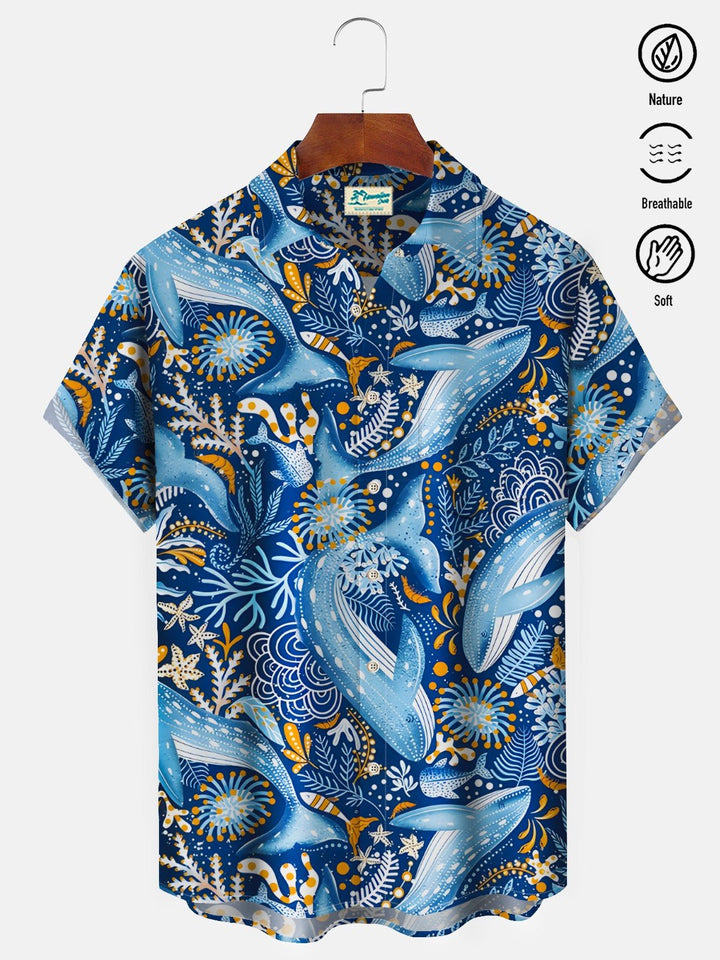 Alohadaddy Ocean Holiday Blue Men&