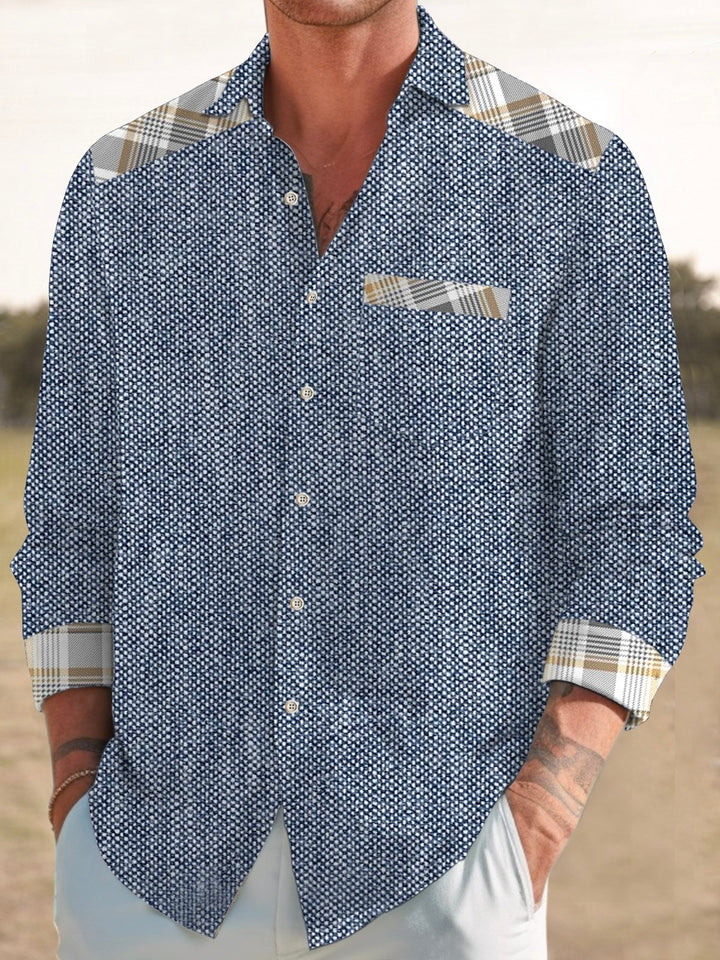 Alohadaddy Vintage Plaid Print Men&