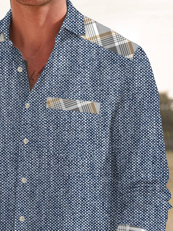 Alohadaddy Vintage Plaid Print Men&