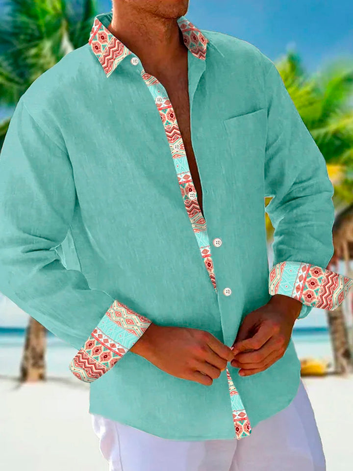 Alohadaddy Basic Retro Ethnic Men&