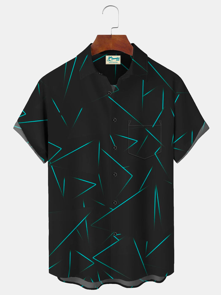 Alohadaddy Art Ombre Aurora Print Beach Men&