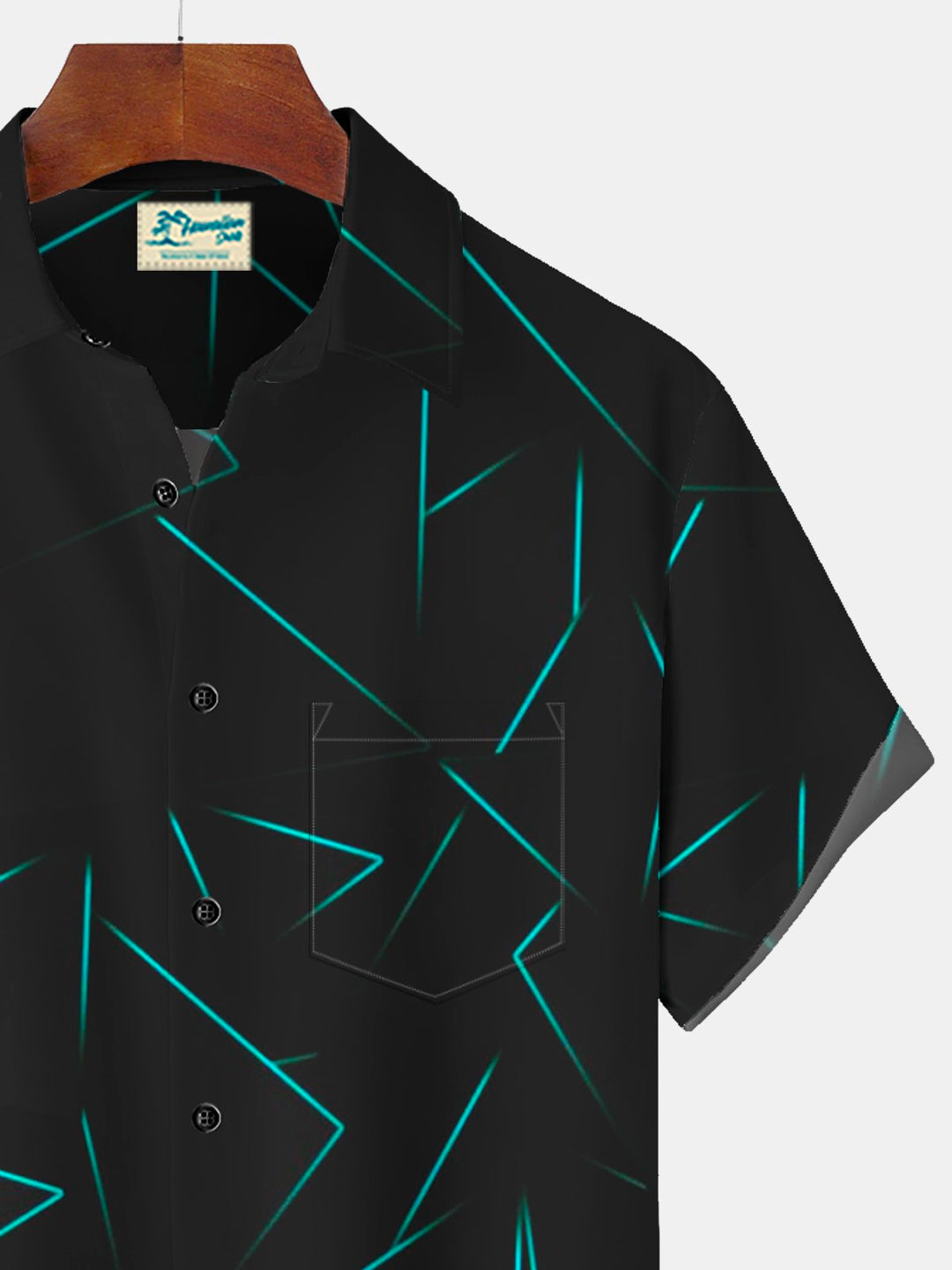 Alohadaddy Art Ombre Aurora Print Beach Men&