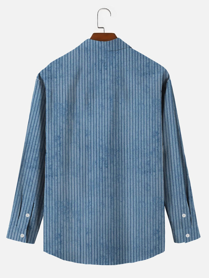 Alohadaddy Vintage Floral Stripe Print Men&