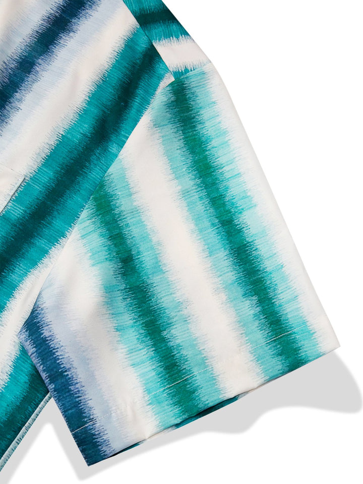 Alohadaddy Basic Stripe Gradient Printed Men&