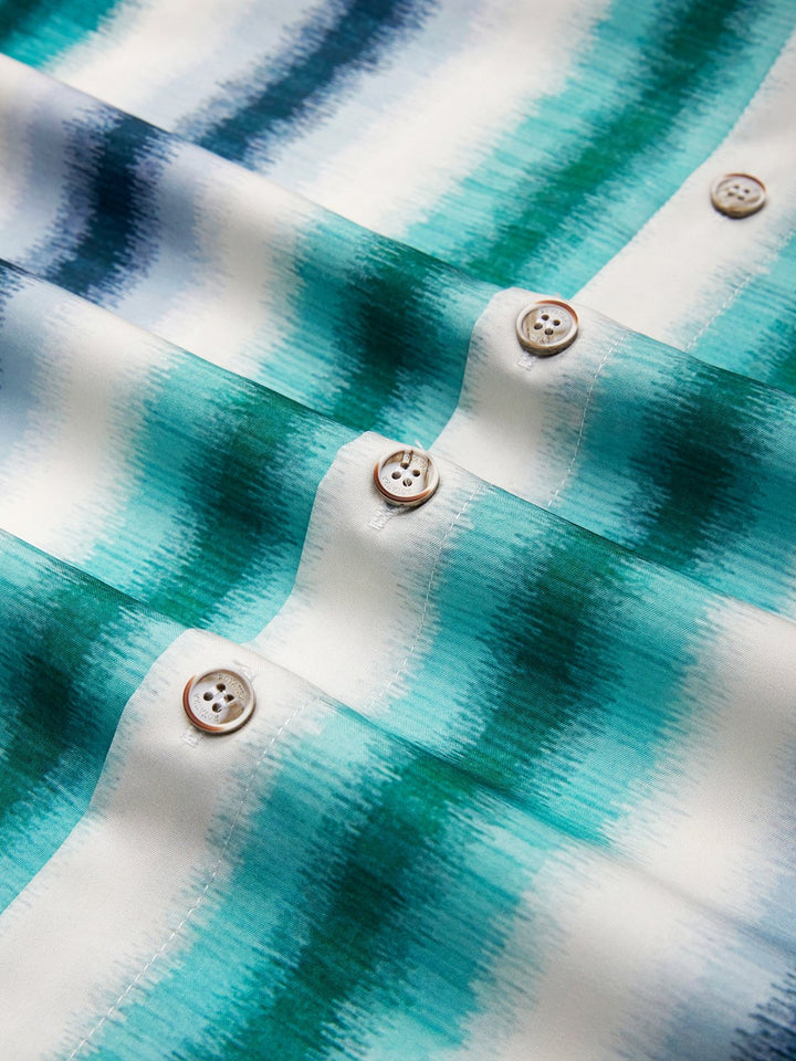 Alohadaddy Basic Stripe Gradient Printed Men&