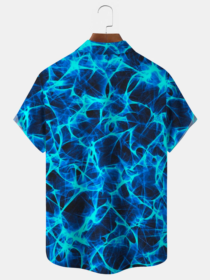 Alohadaddy Art Ombre Aurora Print Beach Men&