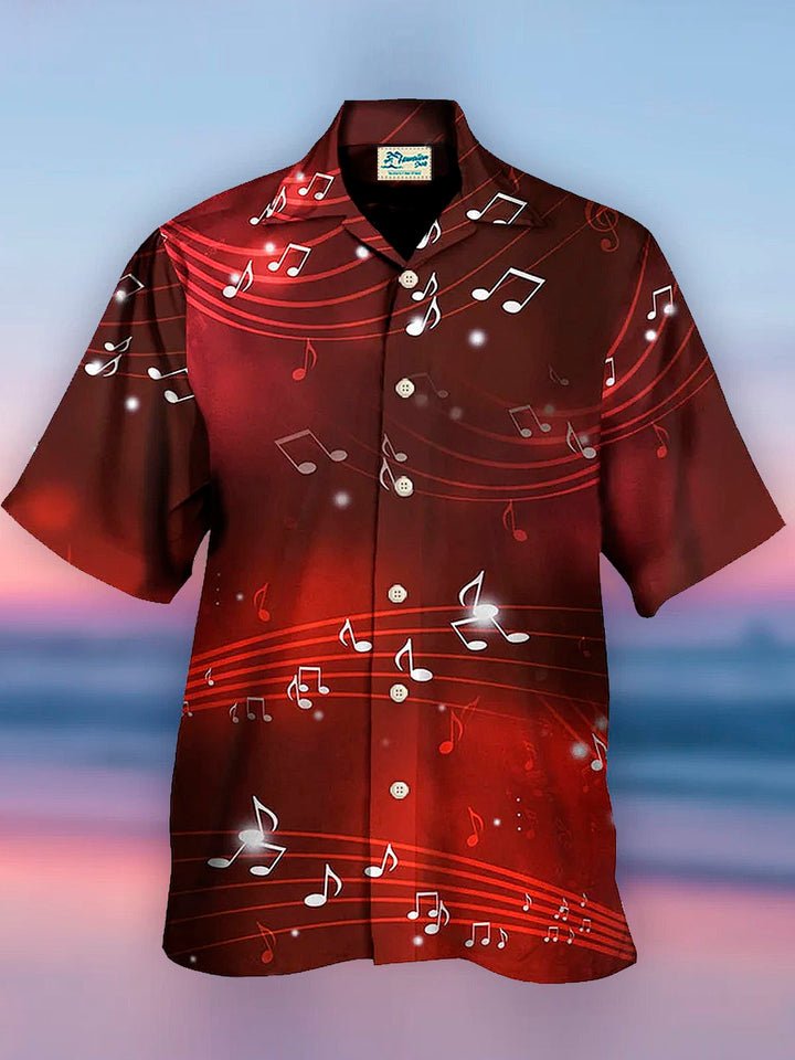 Alohadaddy Music Note Music Print Men&