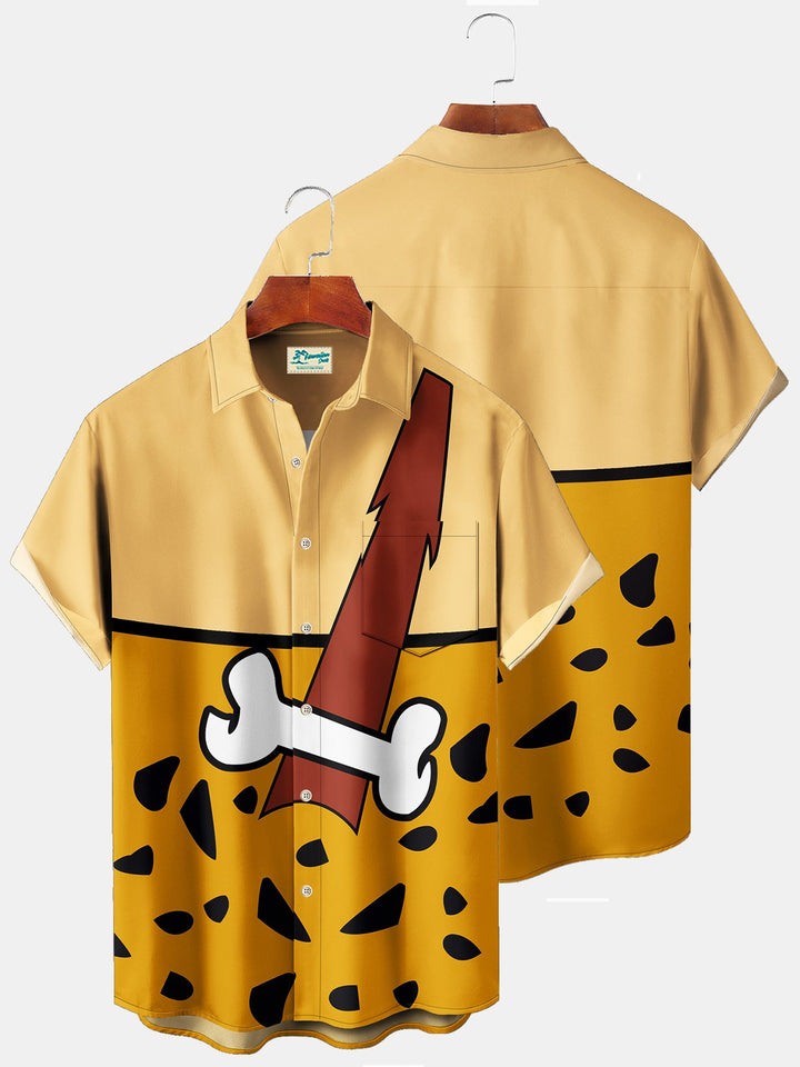 Alohadaddy 50‘s Vintage Cartoon Khaki Men&