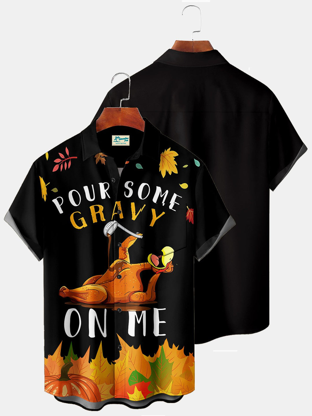 Alohadaddy Thanksgiving Turkey Black Men&