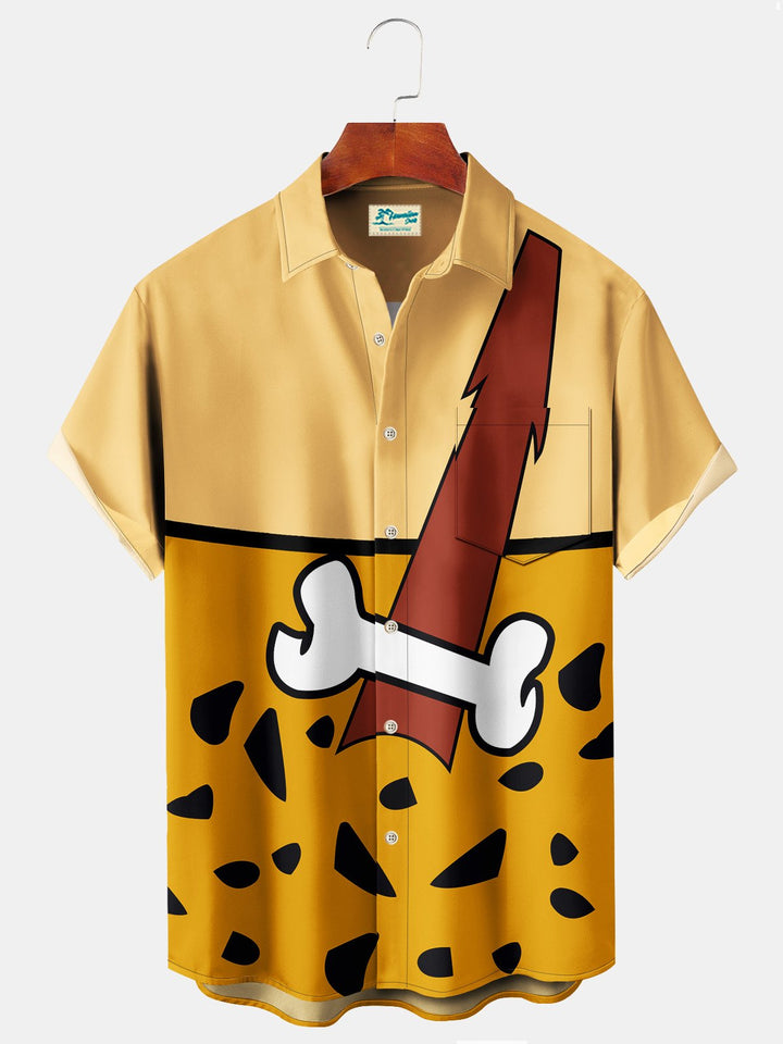 Alohadaddy 50‘s Vintage Cartoon Khaki Men&