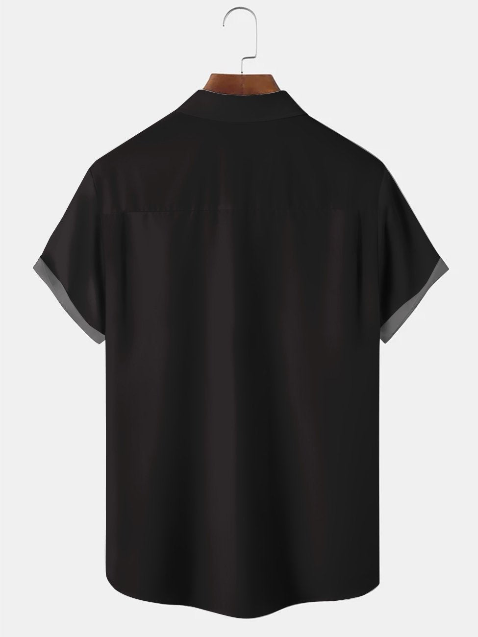 Camisas informales de talla grande en mezcla de algodón con estampado de piano en contraste naranja y negro de Alohadaddy