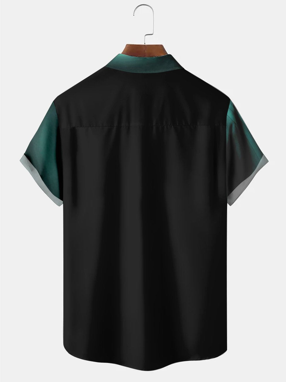 Alohadaddy Green Abstract Cotton-Blend Casual Plus Size Shirts