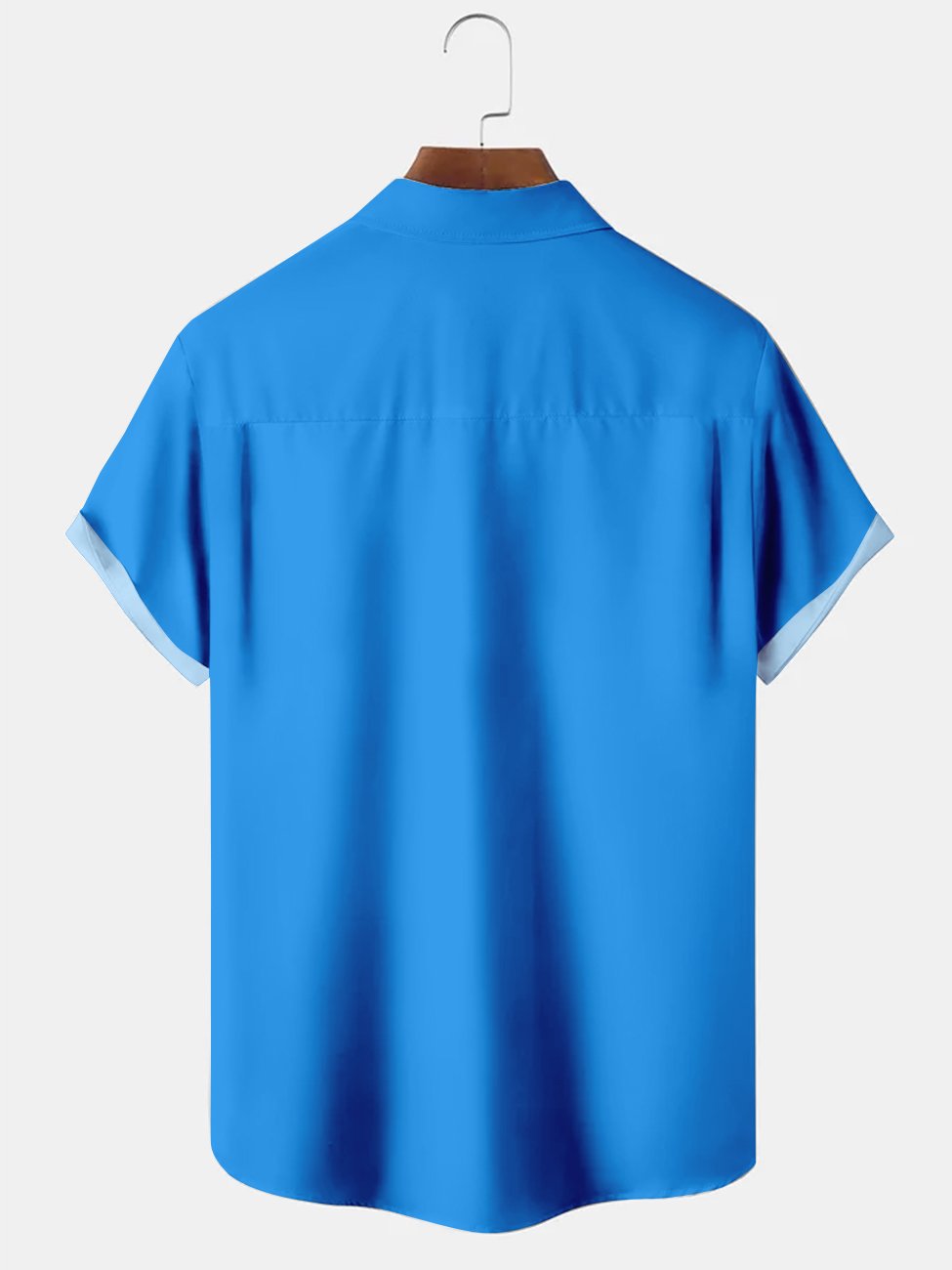 Alohadaddy Halloween Funny Blue Skull Casual Plus Size Shirts