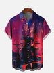 Alohadaddy Rock Music Band Equipment Red Casual Plus Size Shirts