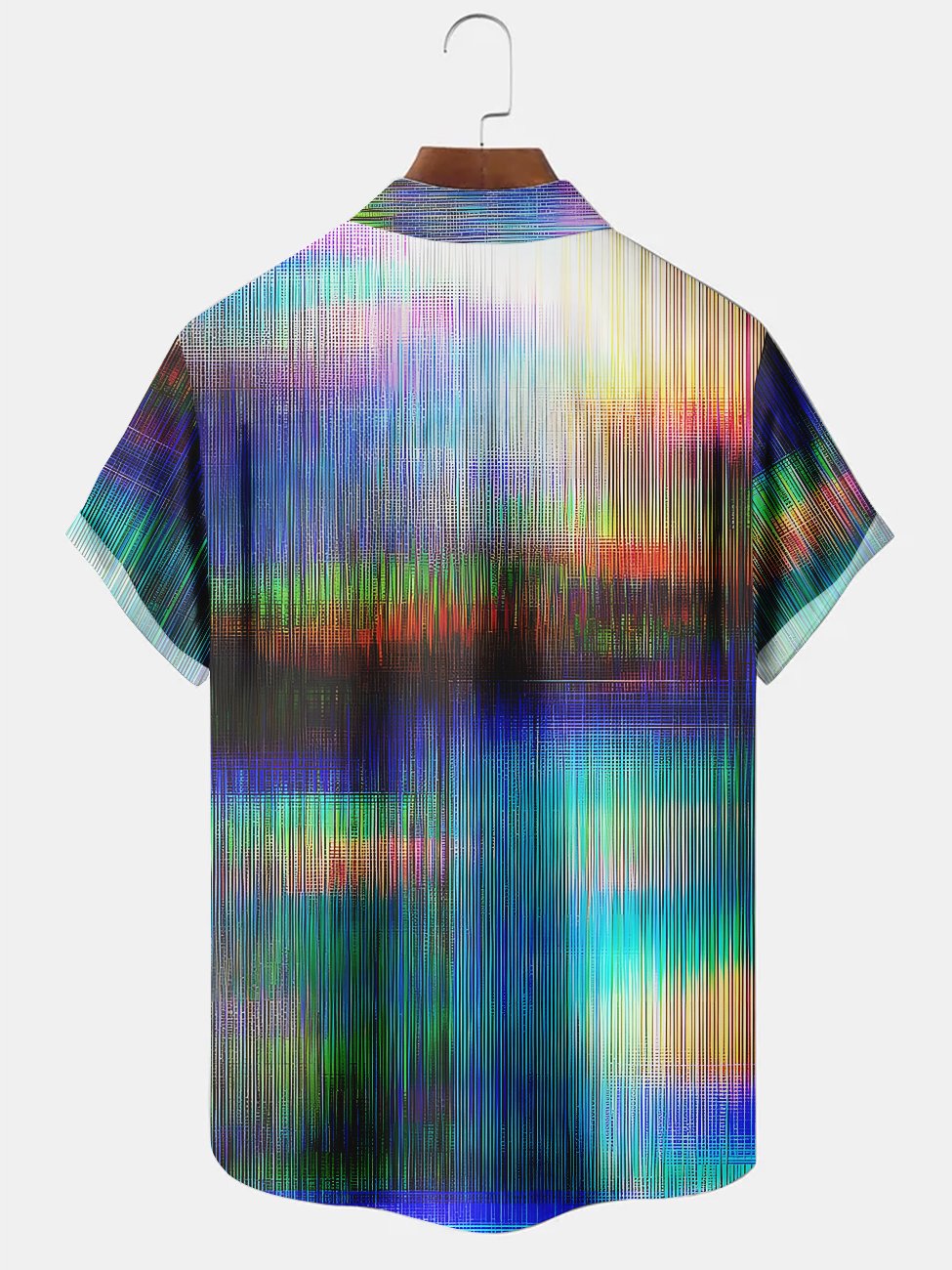 Alohadaddy Abstract Texture Printed Casual Plus Size Shirts