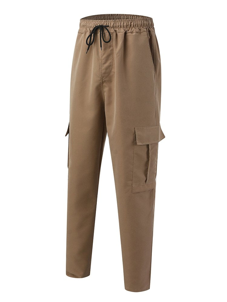 Alohadaddy Loose Multi-Pocket Straight Leg Casual Men&
