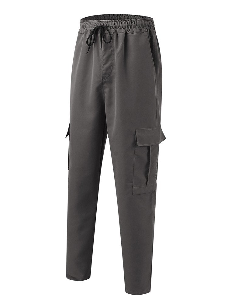 Alohadaddy Loose Multi-Pocket Straight Leg Casual Men&