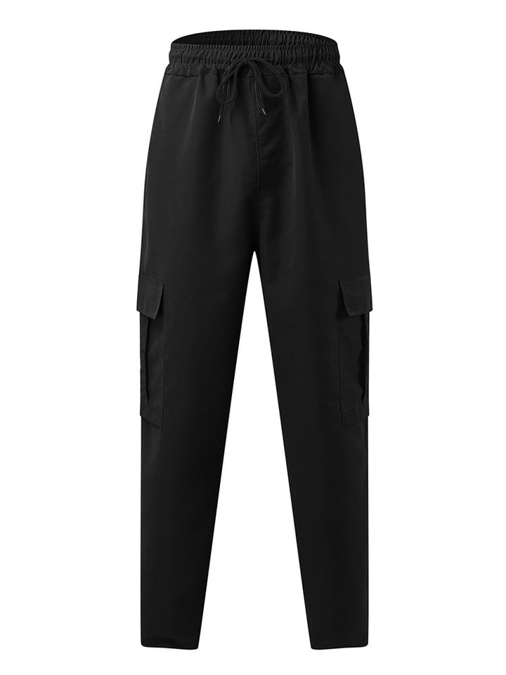 Alohadaddy Loose Multi-Pocket Straight Leg Casual Men&
