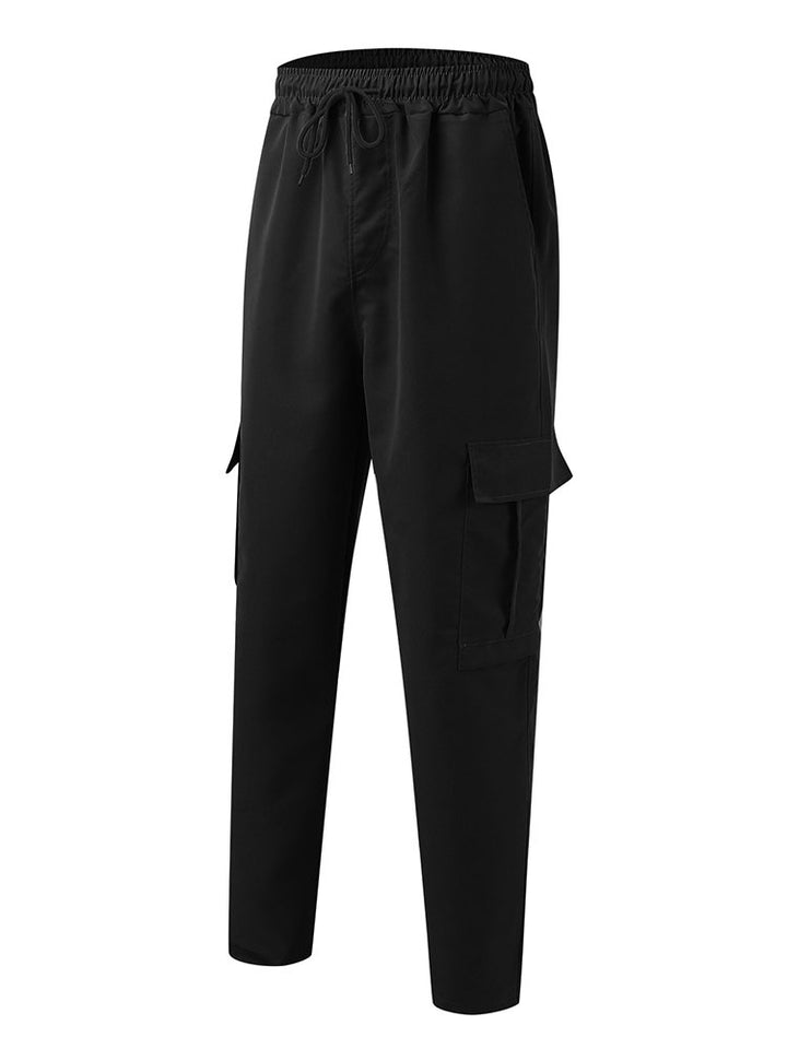 Alohadaddy Loose Multi-Pocket Straight Leg Casual Men&