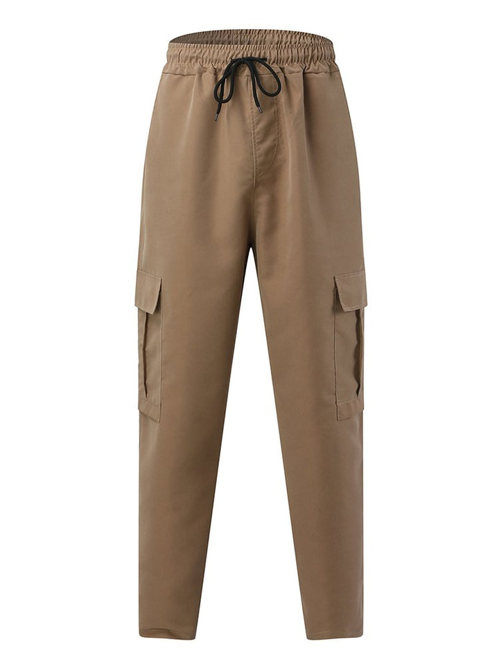 Alohadaddy Loose Multi-Pocket Straight Leg Casual Men&