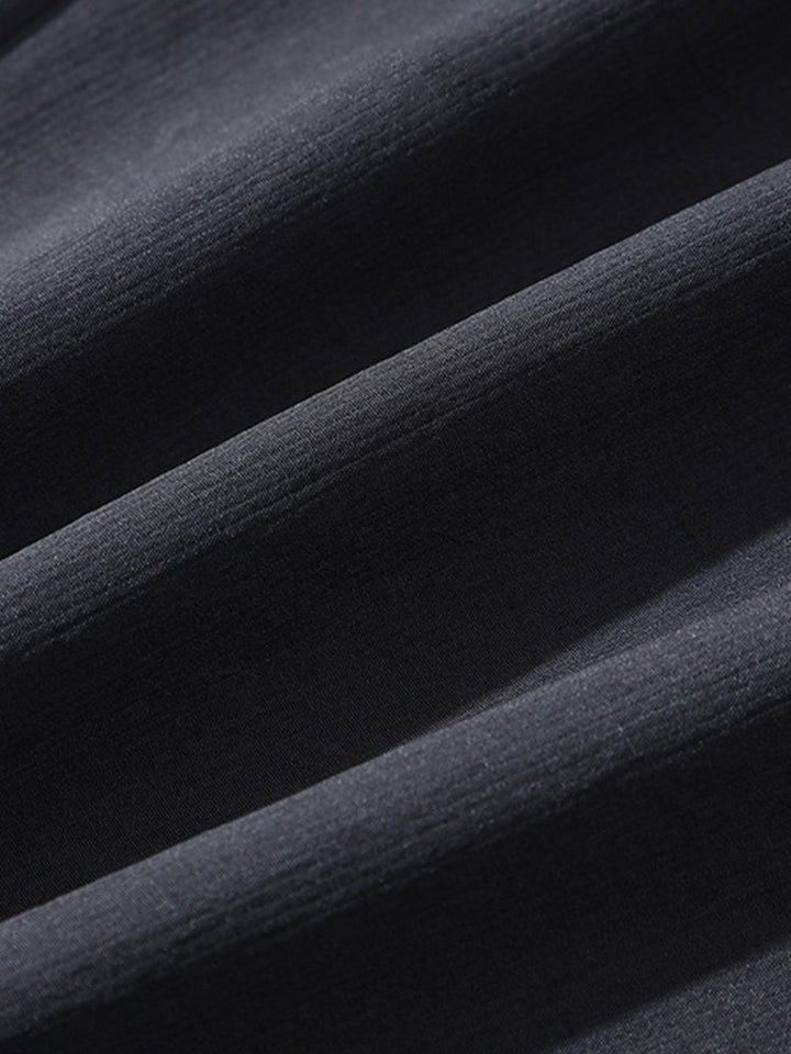 Pantalones de secado rápido para exteriores para hombre, pantalones holgados de tejido elástico con pies de viga, pantalones casuales de fitness