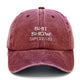Alohadaddy 50'S Vintage Washed Men's Cap  Casual Hat