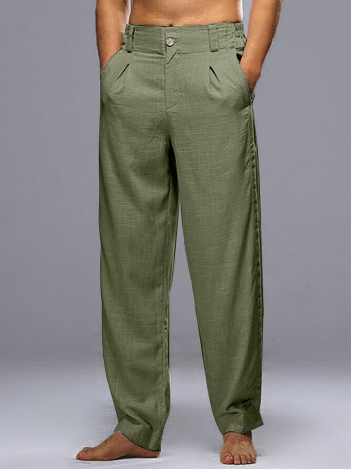 Pantalones casuales de vacaciones para hombre