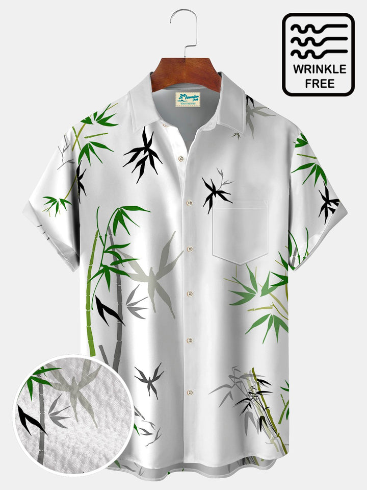 Alohadaddy Bamboo Print Beach Men&