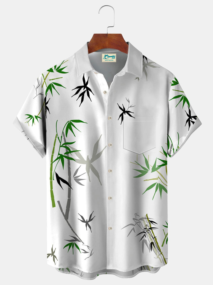 Alohadaddy Bamboo Print Beach Men&