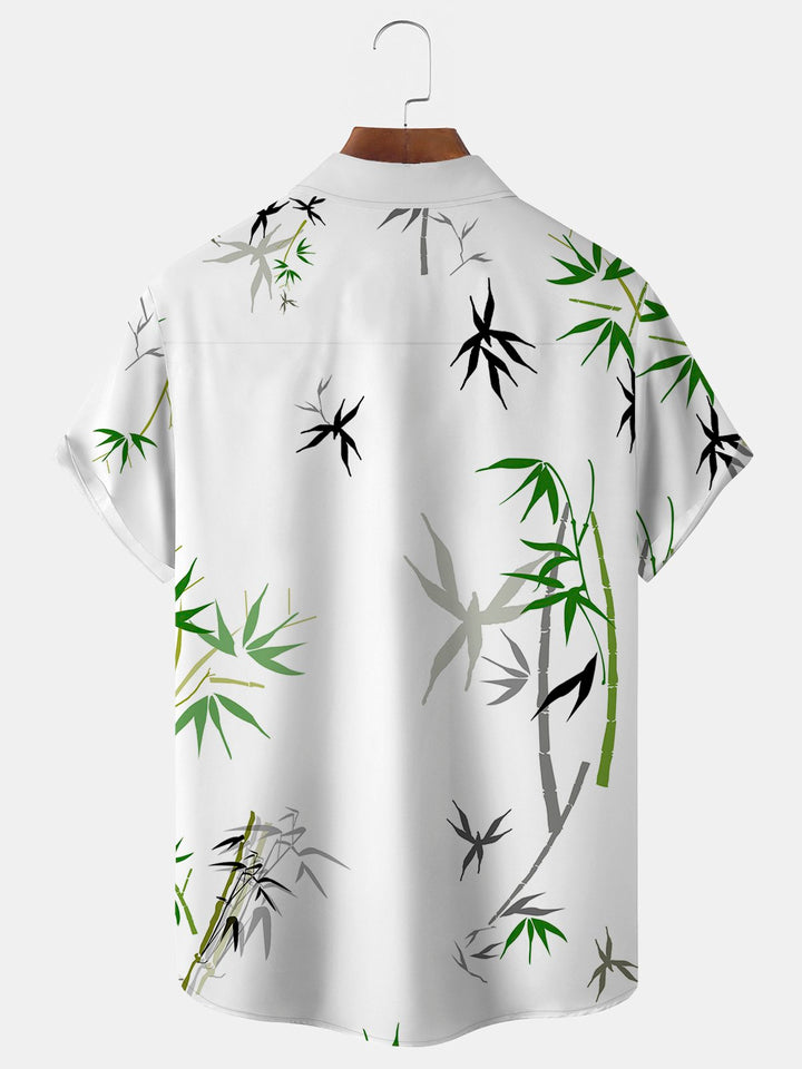 Alohadaddy Bamboo Print Beach Men&