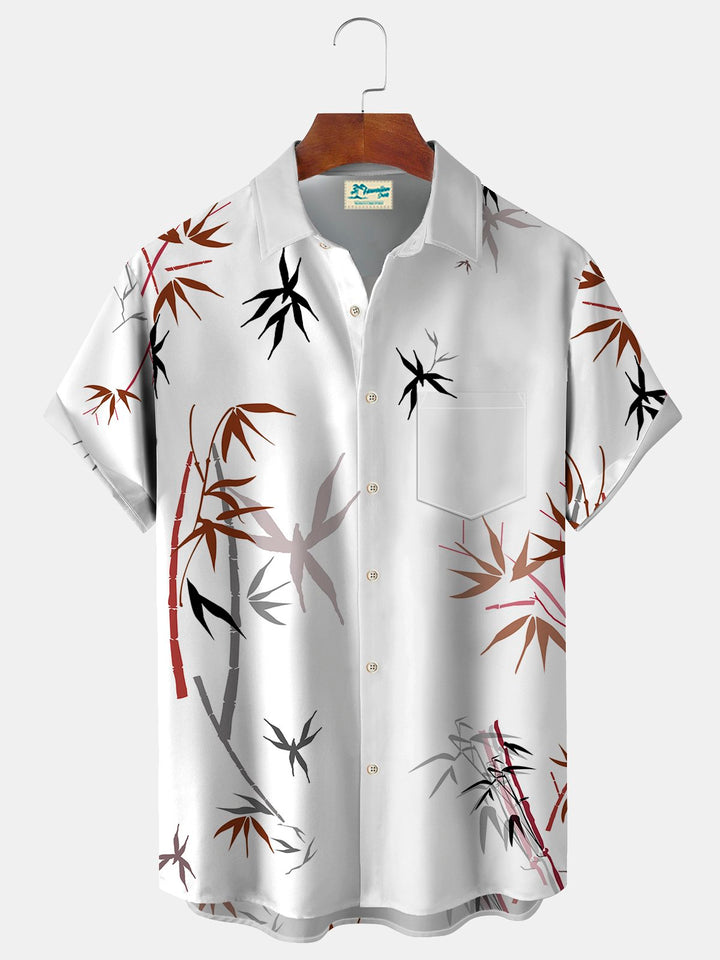 Alohadaddy Bamboo Print Beach Men&