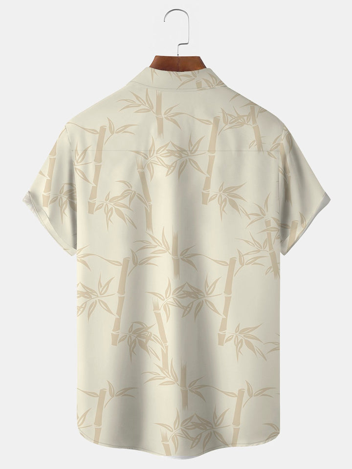 Alohadaddy Vintage Bamboo Print Beach Men&